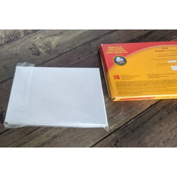 VTG 2002 Kodak Anytime Picture Paper for Inkjet Prints 2 PKS 100 Sheets 4x6” New - Picture 6 of 7